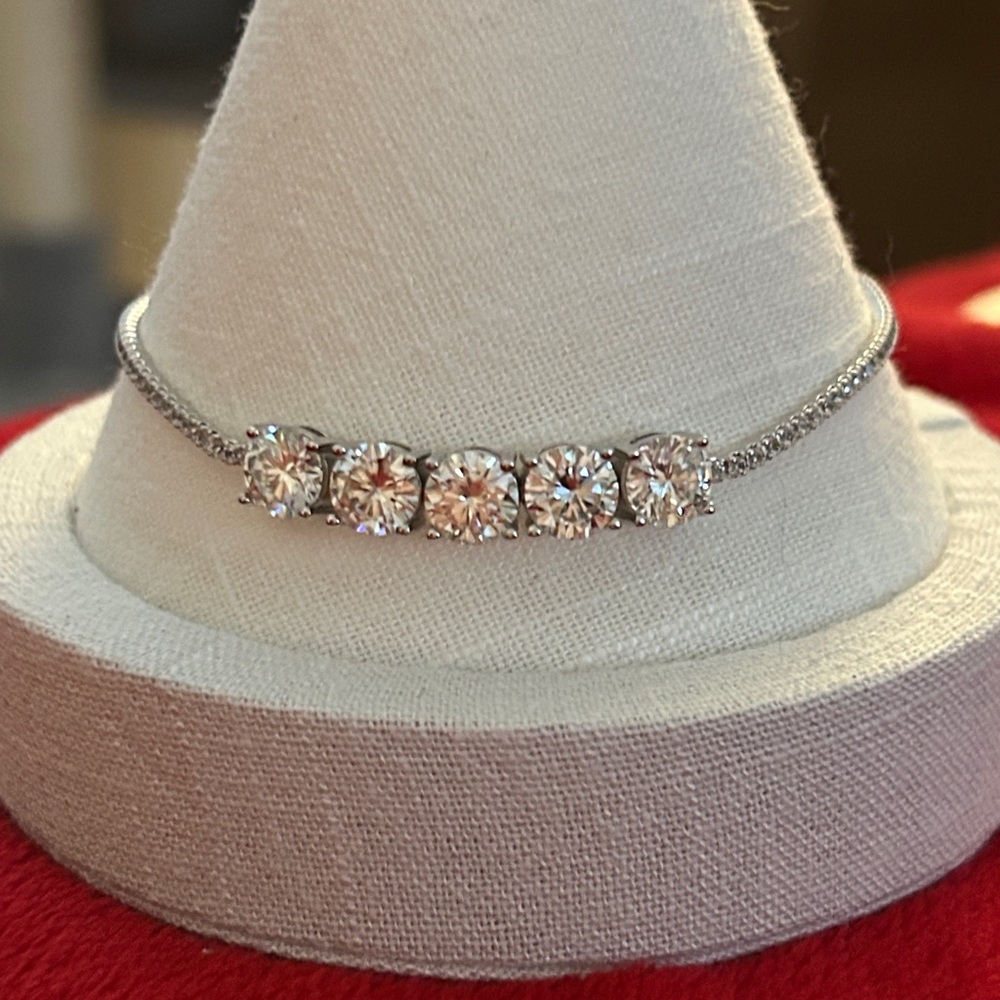 Luxury‎ 10 CT Moissanite Diamond  Bracelet
